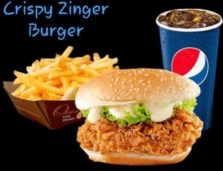 Crispy Zinger Burger