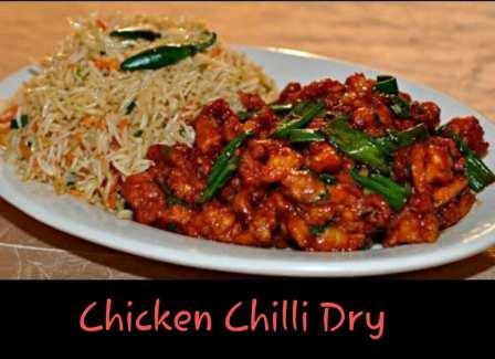 Chicken Chilli Dry (W-Rice)